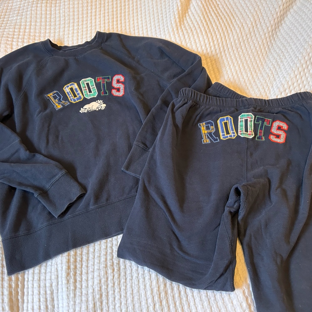 Roots Sweater and Sweatpants